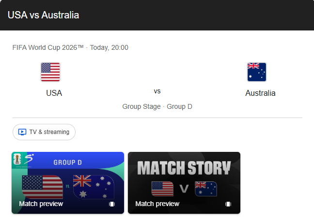 USA vs Australia at the 2026 FIFA World Cup: Everything Fans Need to Know Before the Seattle Showdown USA vs Australia World Cup 2026: Seattle Match Preview